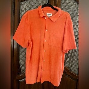 Goodfellow & Co. Coral Terry Button-Up Shirt (Men’s M)